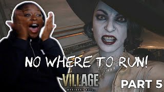 NO WHERE TO RUN OR HIDE! | Resident Evil 8 Village Walkthrough Part 5