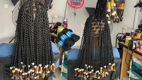 HOW TO MAKE "KNOTLESS FAKE TWIST” USING BRAZILIAN WOOL / YARN / VERY BEGINNER FRIENDLY