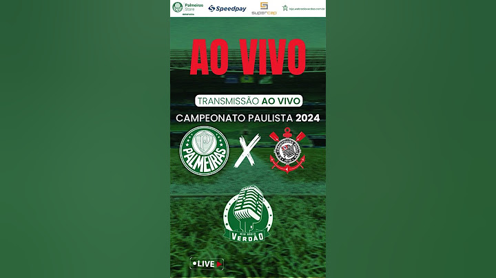 🔴 AO VIVO: Palmeiras x Corinthians - 9ª Rodada do Campeonato Paulista 2024