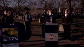 Mayor Durkan, city and union leaders provide update on Seattle's vaccination efforts