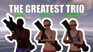HOW WE CONQUERED ZERGS ON FORCE WIPE  -  RUST TRIO
