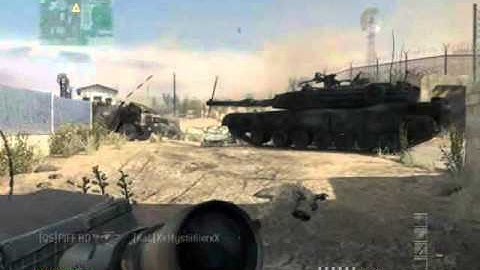 mw3 quick scoping gameplay