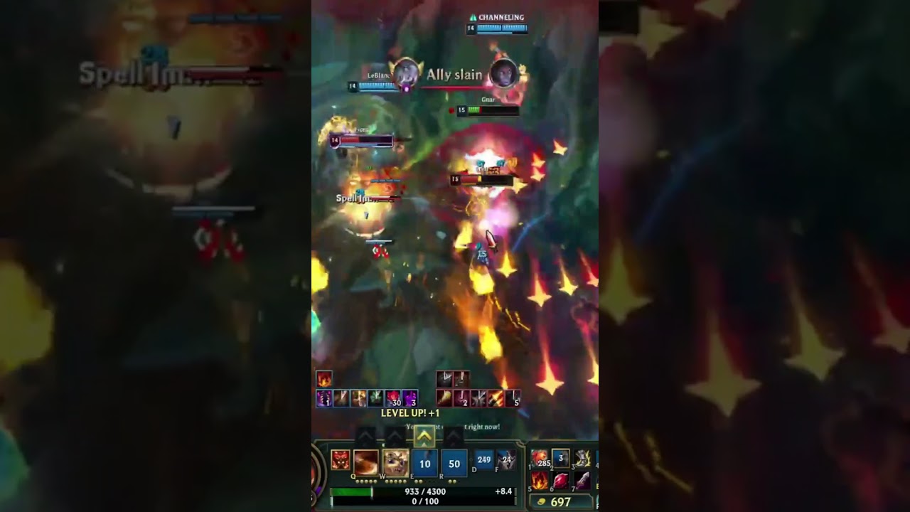 Gnar And Leblanc One Shot Combo!🔥