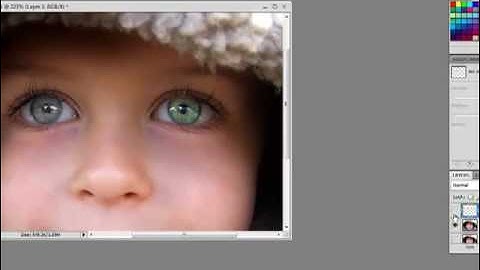 Photoshop CS4 - BASIC Twilight Eyes Tutorial
