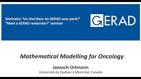 Mathematical Modelling for Oncology, Janosch Ortmann