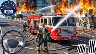 Firefighter Simulator 3D 🚒 Plane Fire Rescue Mission | Android Gameplay #5 screenshot 4