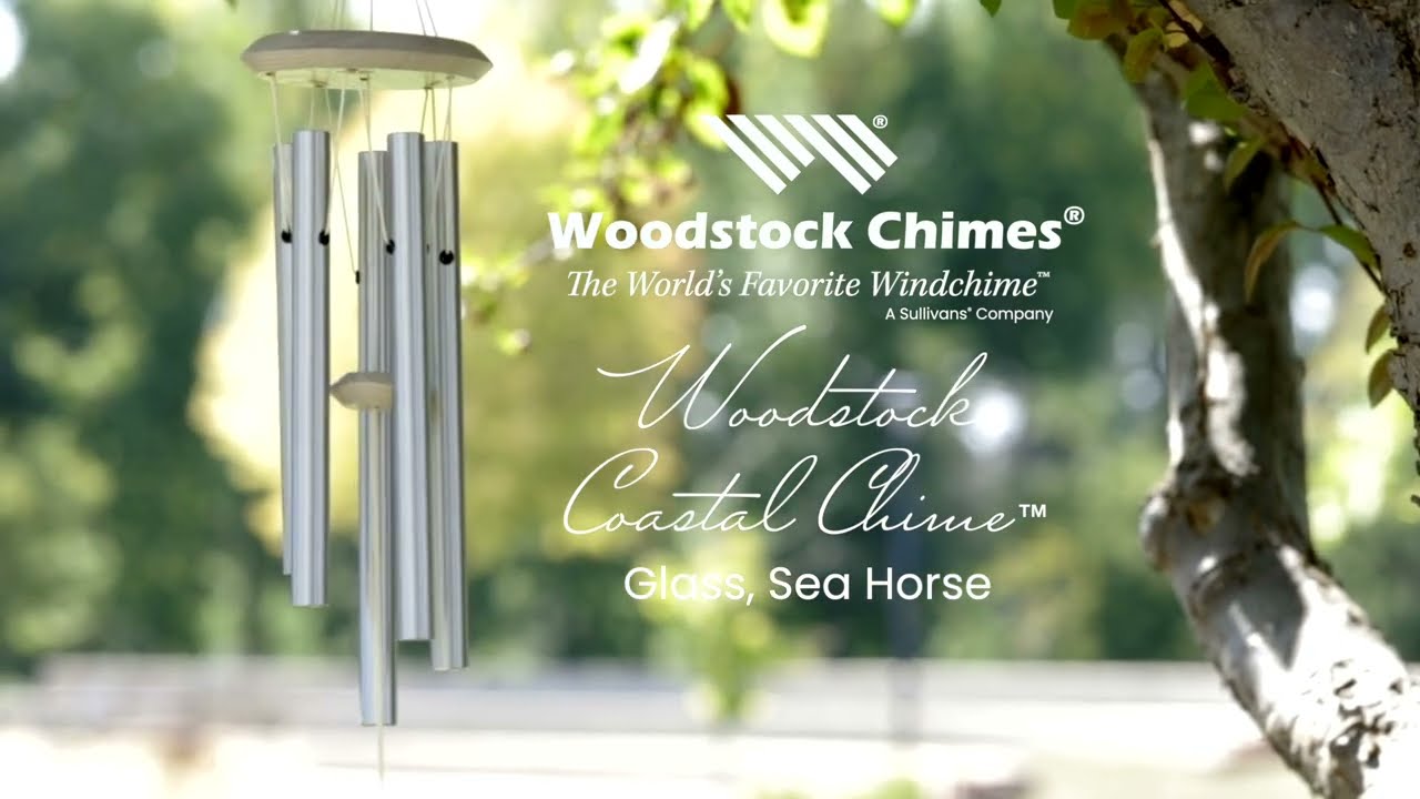Coastal Chime - Glass, Sea Horse
