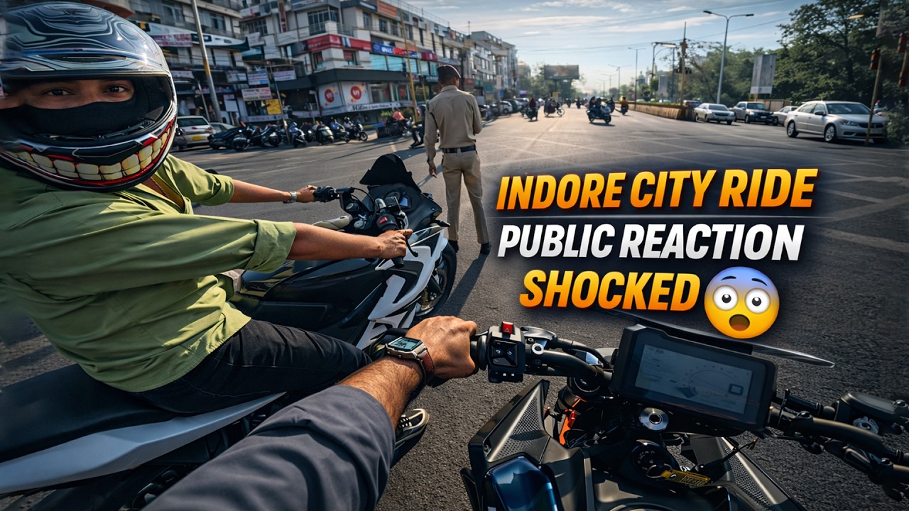 Public Reaction Shocked Me 😳 Duke 250 Sunday Ride in Indore 🔥
