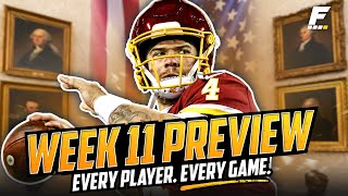 Week 11 Matchup Previews: The Top Players to Watch in Every Game (2022 Fantasy Football)