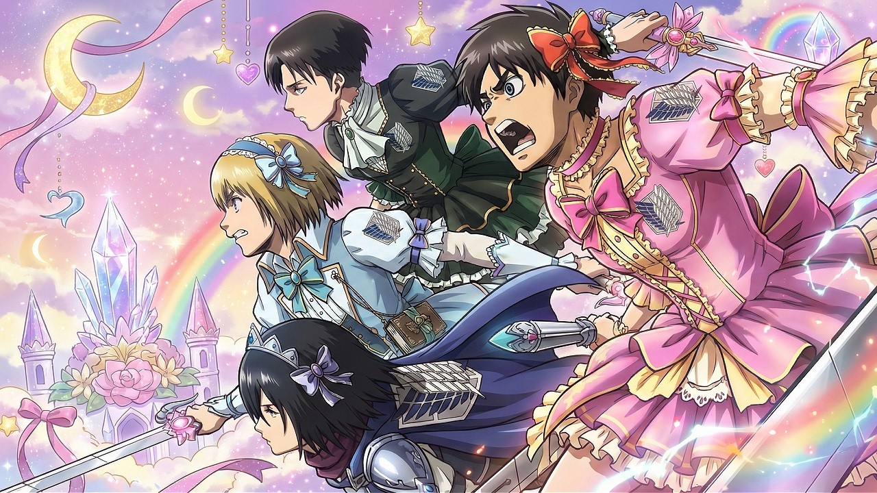 진격의 거인 OST - 심장을 바쳐라! (마법소녀 변신 remix.)