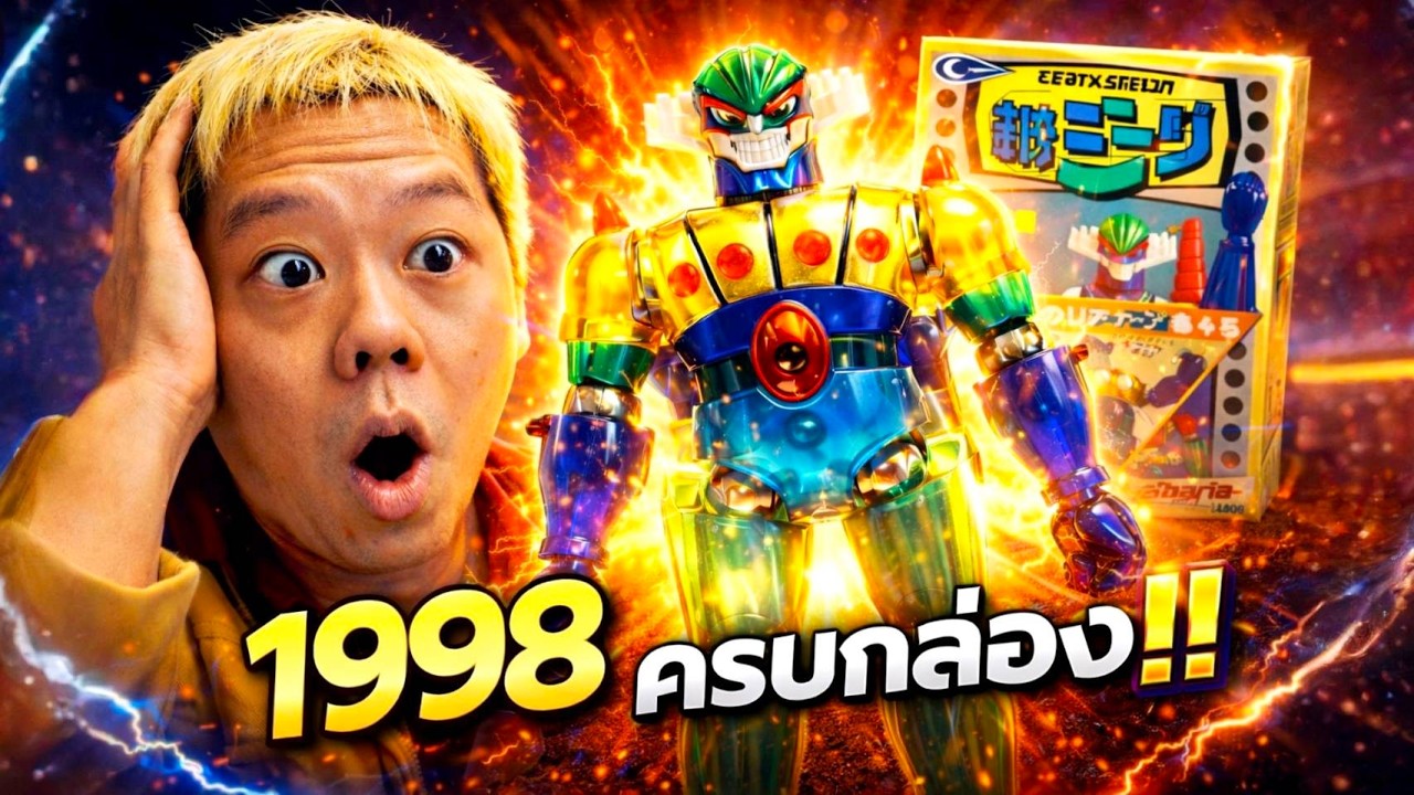 1998 ครบกล่อง! เจอ Kotetsu Jeeg ของเทพในโกดังญี่ปุ่น | First’s VLOG EP.41 #FirstStudio #FirstVlog