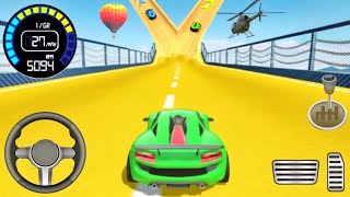 불가능한 GT 자동차 스턴트 레이싱 - GT 자동차 스턴트 마스터 3D - 안드로이드 게임플레이 screenshot 2