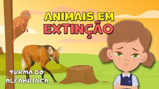 Animais em extinção - Turma do Alfabrinca Resimi