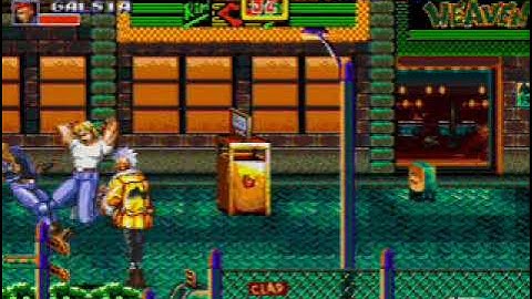 Streets of Rage 2 - Stage 1 - Hard