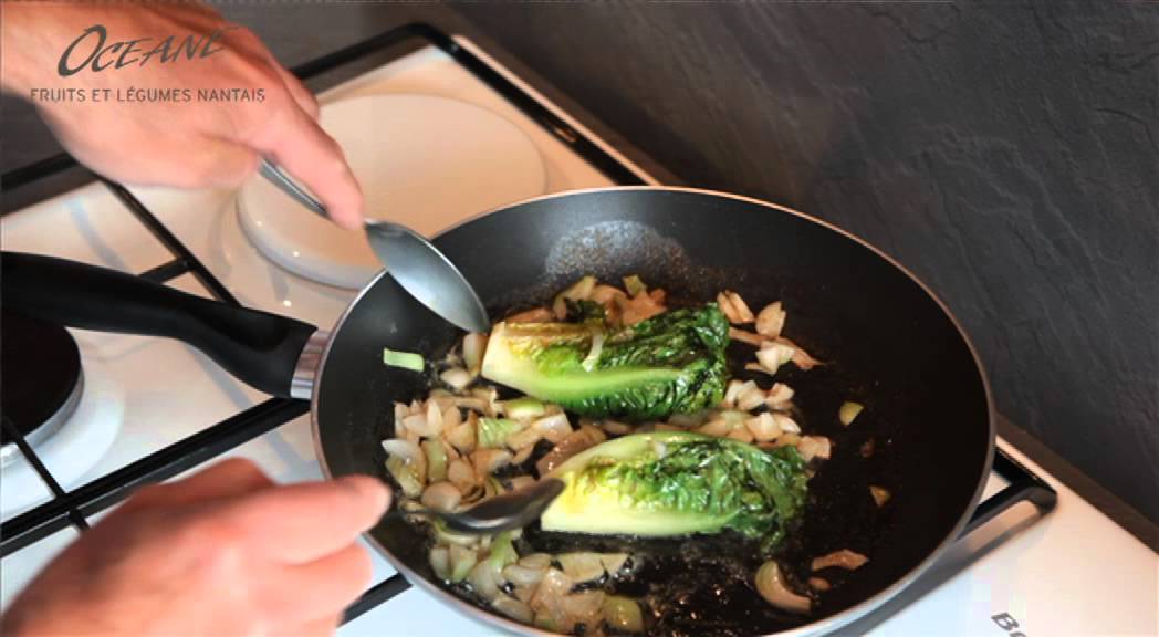 Sucrines à l'oeuf poché