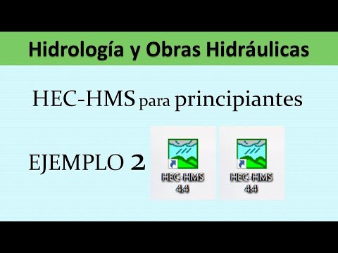Hec hms 4.4 para principiantes | Ejemplo 2| Depuración de dos subcuencas e Hidrogramas