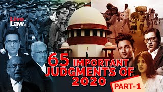 Most Important Supreme Court Judgment Of 2020 -PART-1