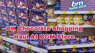 Uk Chocolate Shopping Haul B&M Store London