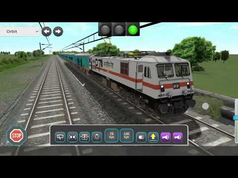 11099 CSMT TO NAGPUR|| HAMSAFAR SUPERFAST EXPRESS|| INDIAN TRAIN SIMULATOR #viral 