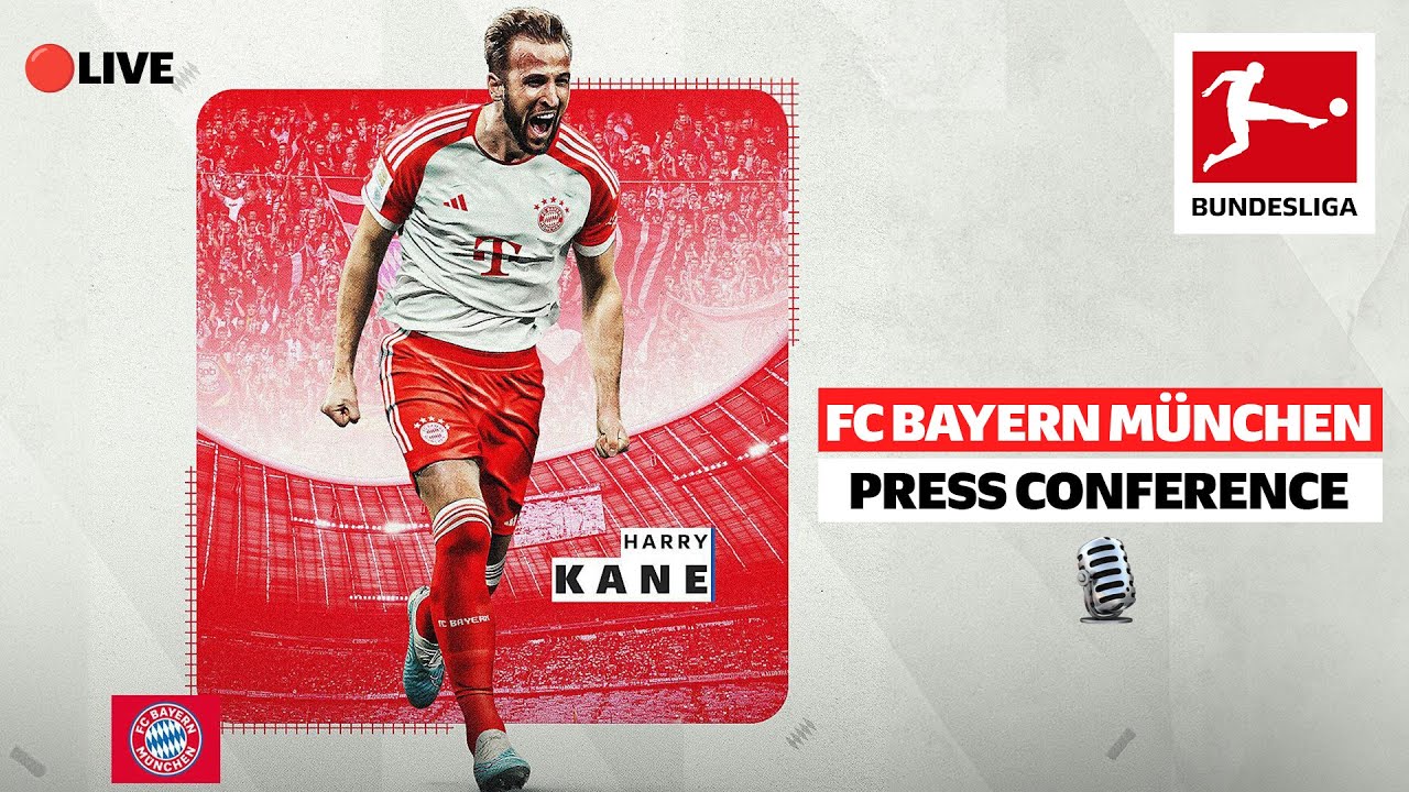 ⁣BREAKING NEWS: Harry Kane Transfer to Bayern! • FC Bayern München - Press Conference