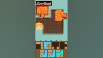Tetris Animation 😱 game PUZZLE CATS #59 #cat #tetris #gaming #shorts #coffindance