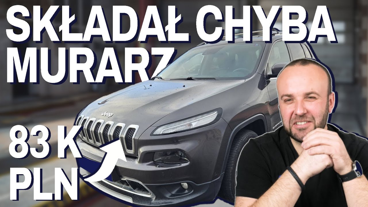 Składał chyba murarz... - Jeep Cherokee 2.2 Diesel 200 KM 2017 rok 130000 km 83000 zł