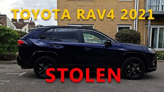 Toyota RAV4 2021 - stolen in less than two minutes