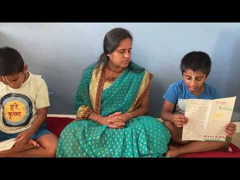 Kids vyasa puja offering 2020