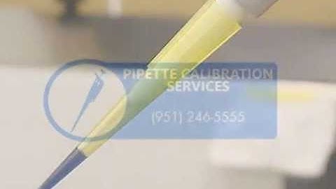 Pipette Calibration Service