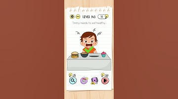 BRAIN TEST LEVEL 143 WALKTHROUGH SOLUTION