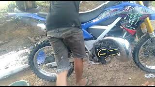 RX king modif GTX bukan main bosku  knalpot by athreedie racing