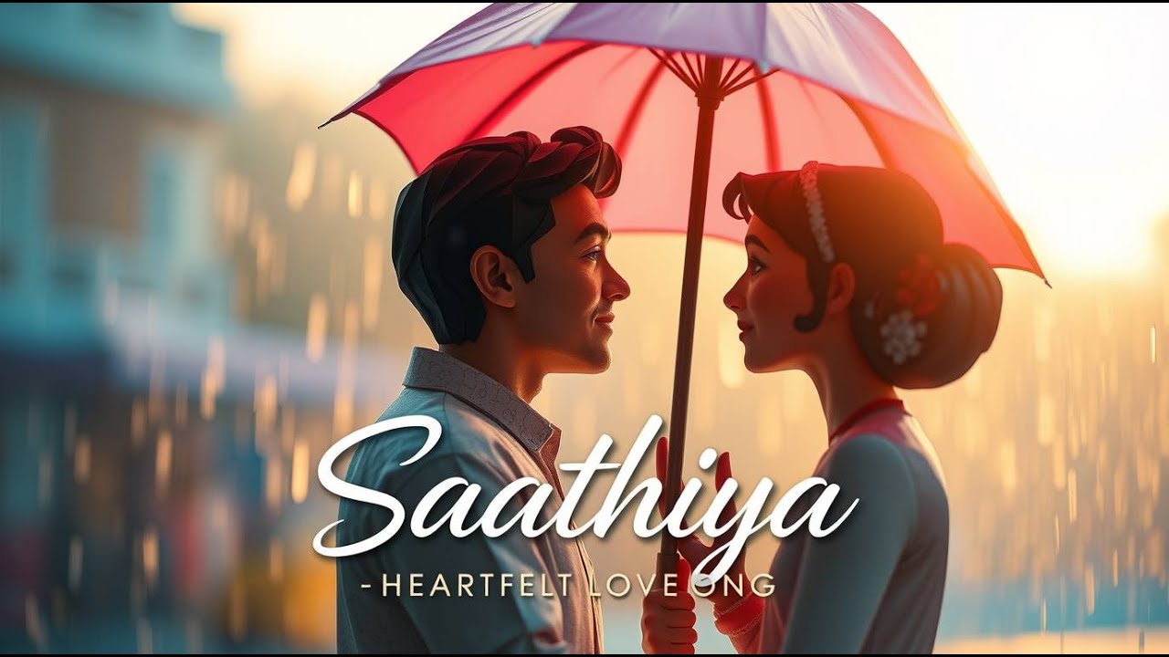Saathiya – Romantic Hindi AI Song | Original AI Composition | AI Zen BEATS