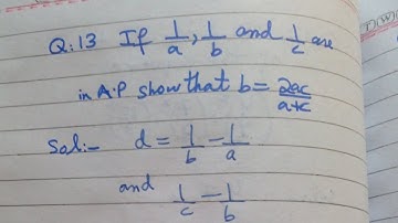Ics 1st year Math Lecture chapter 6 sequence and series Ex 6.2 Q#13 #viral @MyEducationChannel145