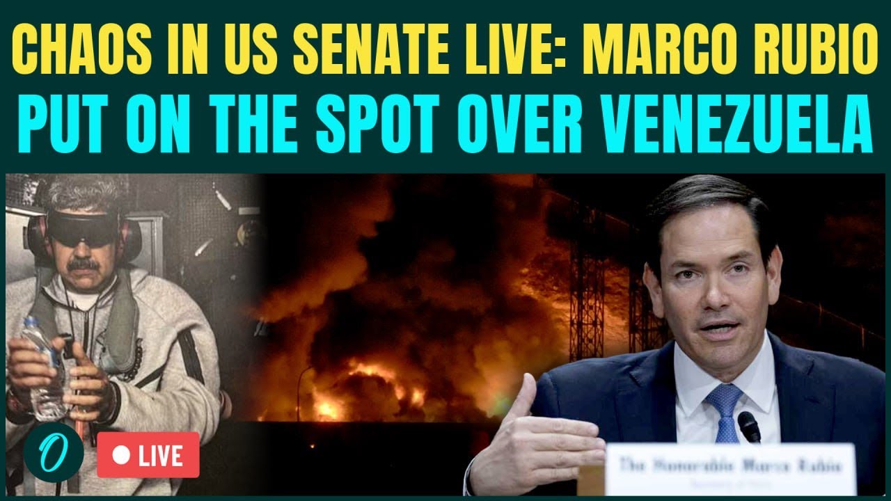 US Senate LIVE | Marco Rubio GRILLED By US Senate On Venezuela Attack ...