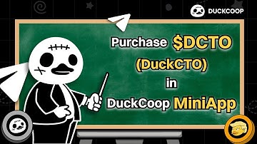 DuckCoop for Beginners: Purchase $DCTO (DUCKCTO) in the MiniApp - Duckies Guide Ep. 8 🦆🎓