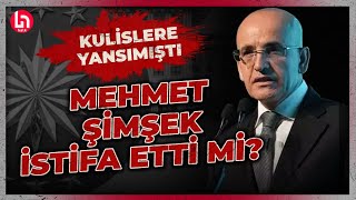 Kuli̇sler Çalkalaniyordu Mehmet Şimşek Istifa Etmek Istedi Iddiaları Sonrası Flaş Açıklama
