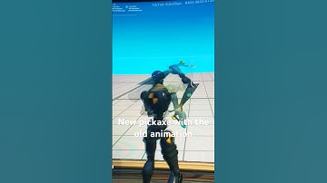 New pickaxe with the old Animation #Fortnite