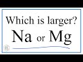 Atomic Radius Comparisons and Trends