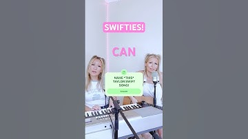 ONLY 5 Seconds to GUESS the Taylor Swift Song!!!!! 🤯😱⏰ #shorts #short #taylorswift