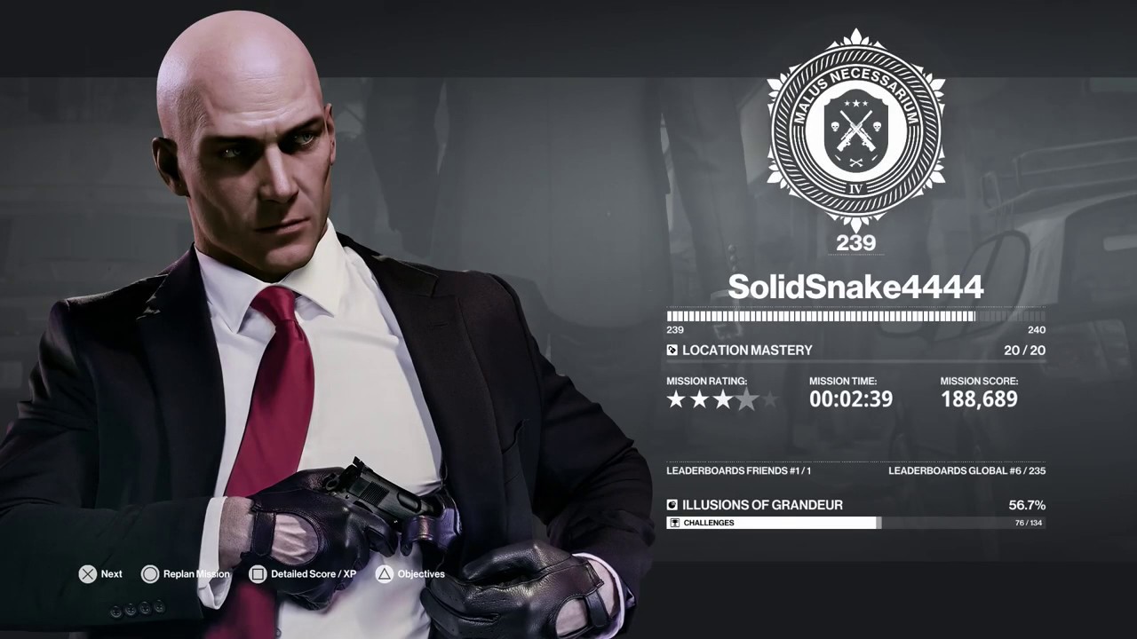 Hitman 2 Illusions Of Grandeur Any Speedrun In 0 10 Youtube