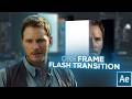 One Frame Flash Transition Tutorial | After Effects