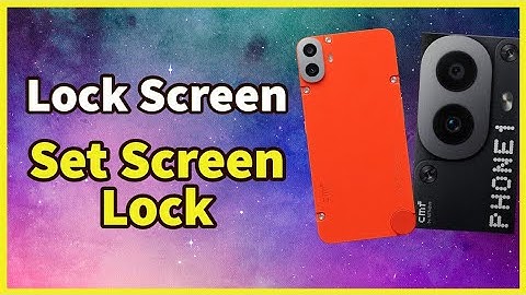 How to Set Screen Lock in Nothing CMF Phone 1 | How to Lock Phone