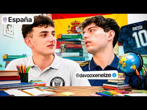 LAS ANECDOTAS ESCOLARES MAS GRACIOSAS CON DAVOOXENEIZE DESDE ESPAÑA