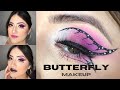 MAKEUP MARIPOSA/ pa que salgas al super siendo panam