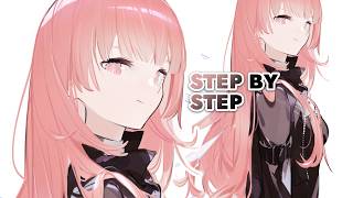How to Draw Hair / Lines Last Method