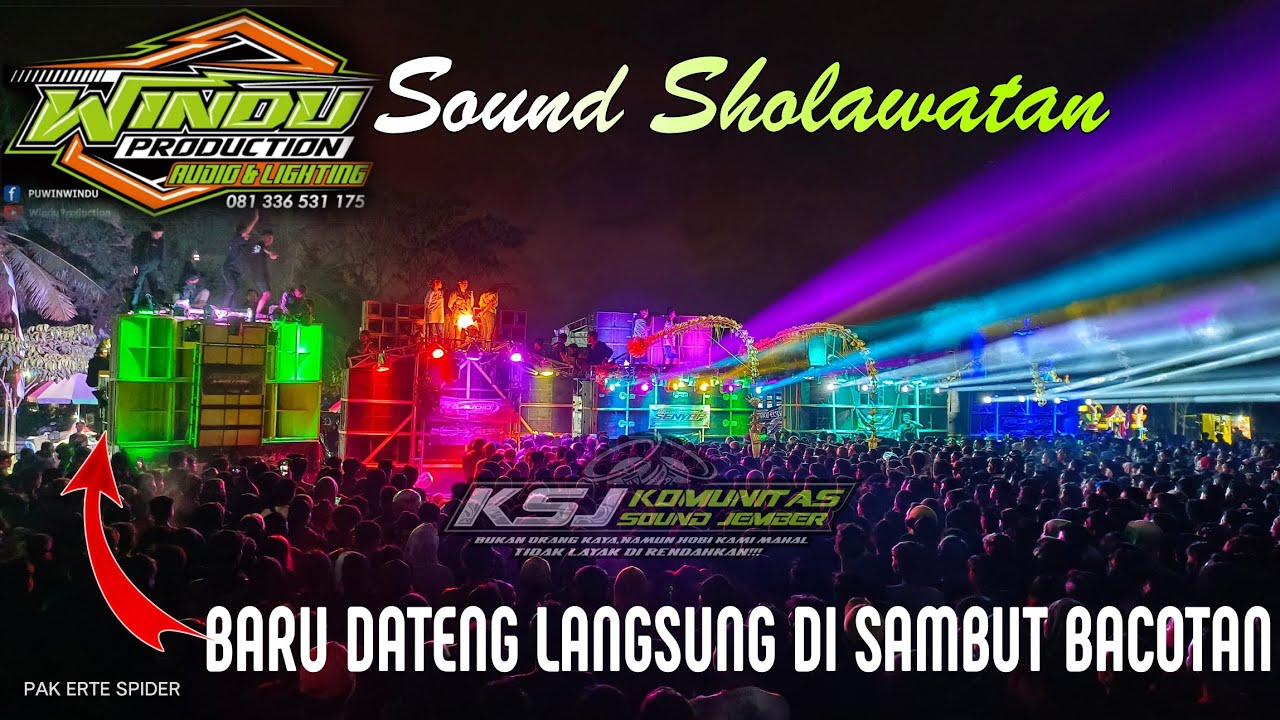 WINDU  BARU DATENG LANGSUNG DI SAMBUT BACOTAN || DI KASI PAHAM DENGAN AMUNISI TERBARUNYA