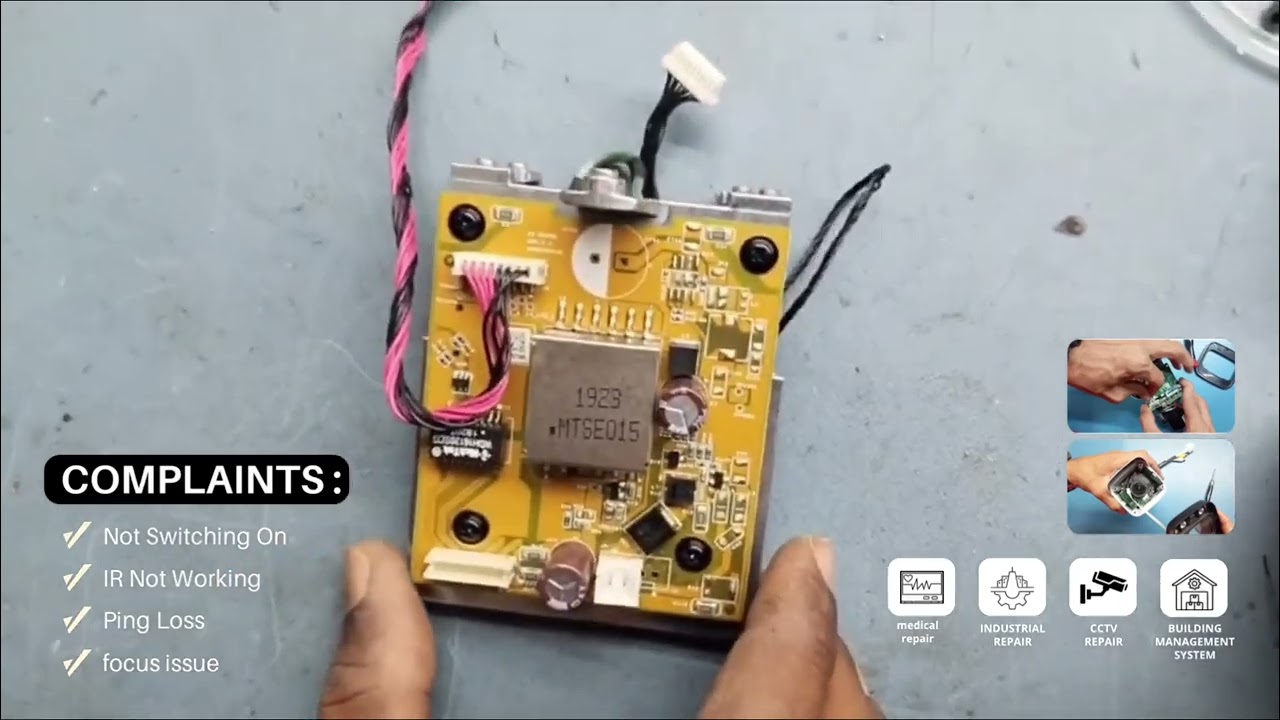 VIVOTEK IB9387-HT-A Bullet Camera Repair | Component Level CCTV Restoration