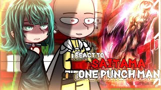 One Punch Man React To Saitama Saitama Vs God & Garou Manga Spoilers All Parts 22
