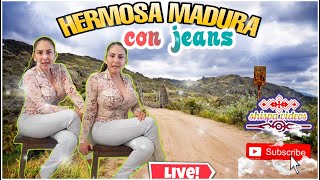 🎥📲 Hermosa madura con jeans 📲🎥