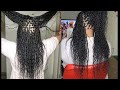 Gypsy Braids/Goddess Bohemian Braids done with human hair Part 2